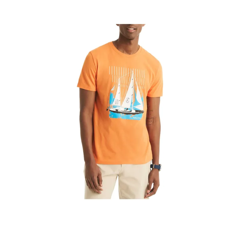 NAUTICA T-Shirts Men Orange-0