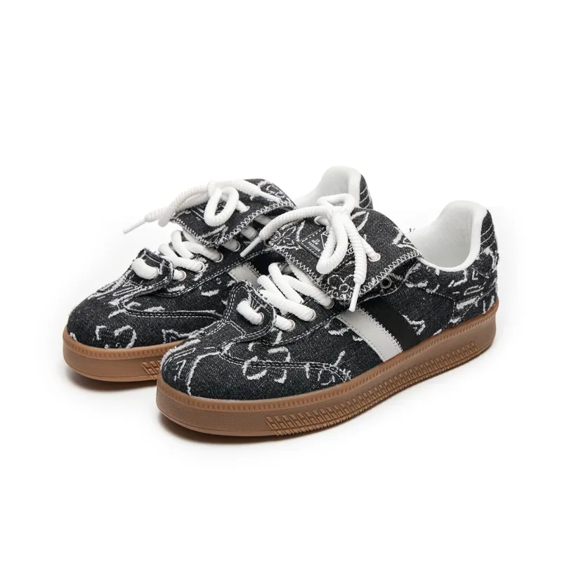 LAZY BONS Height Increasing, Abrasion Resistant, Lightweight, And Breathable Low Top Skateboard Shoes Unisex-3