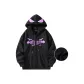 Black Purple[Thickened and Fleece-Lined]