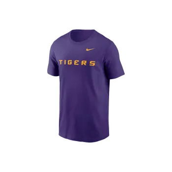 Nike Lsu Tigers Primetime Wordmark Men's Nike College T-Shirt