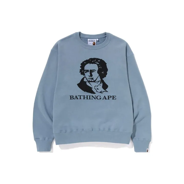 Bape Classic Bathing Ape Beethoven Relaxed Fit Crewneck SS23-4