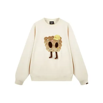 DANGEROUSPEOPLE Sweatshirt Unisex Beige Yellow