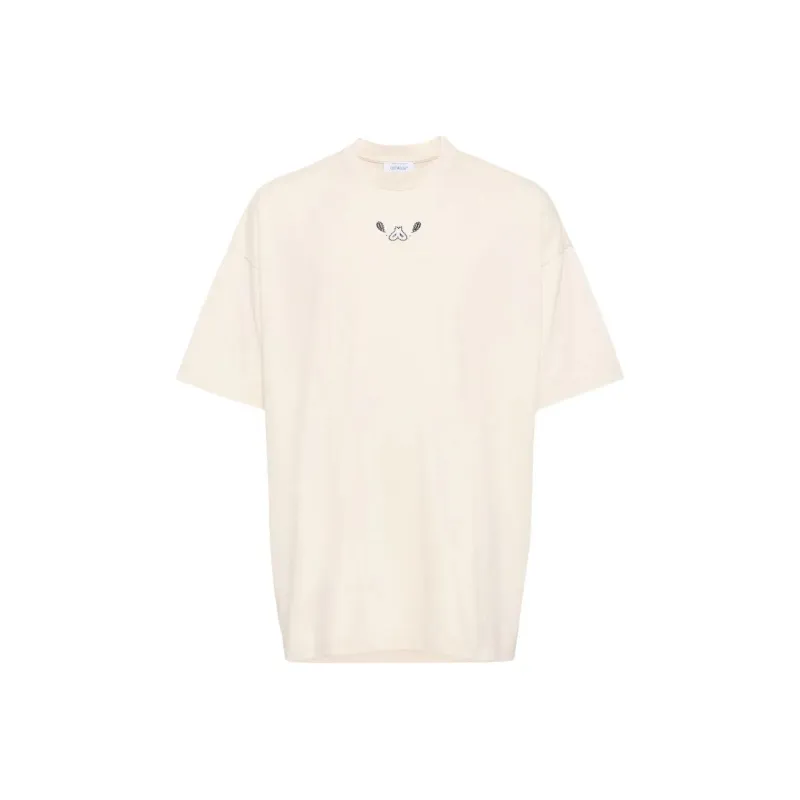 OFF WHITE Bandana Half Arrow Cotton T shirt-0