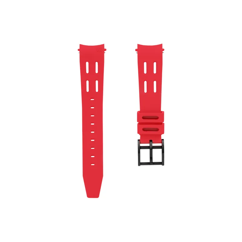 BEHRENS Quick Release Fluoroelastomer Strap Behrens Compatibility Watch Band 21mm Fluoroelastomer Material-5