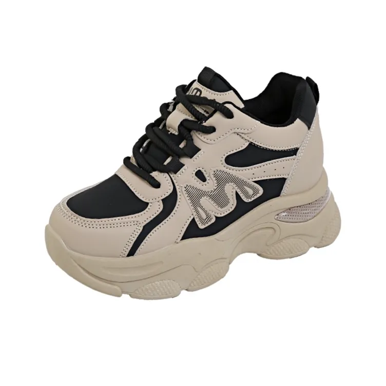 ABCYLM Non slip Lightweight Low Top Chunky Sneakers Women's-5