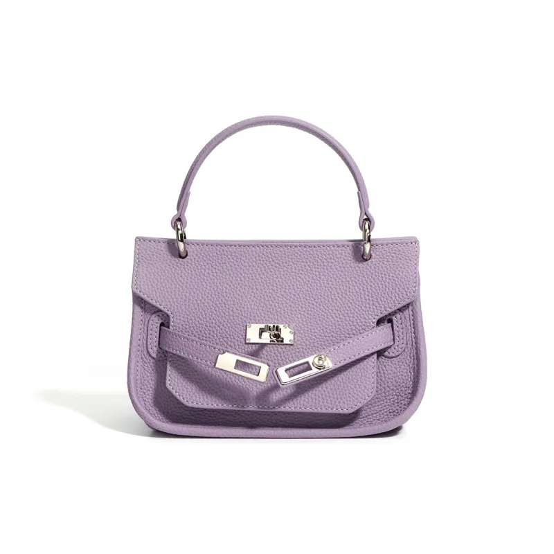 H YXIANG Cow Leather Shoulder Bag Women's Multicolor-12