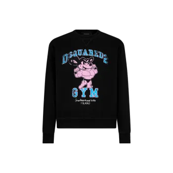DSQUARED 2 Graphic Printed Crewneck Sweatshirt