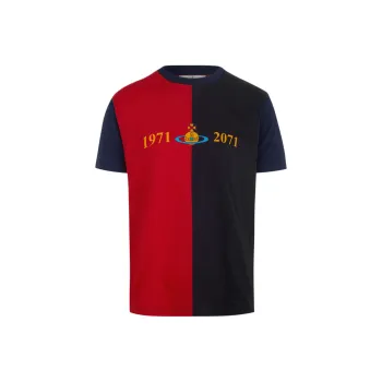 Vivienne Westwood SS24 T Shirt Men's Black Red