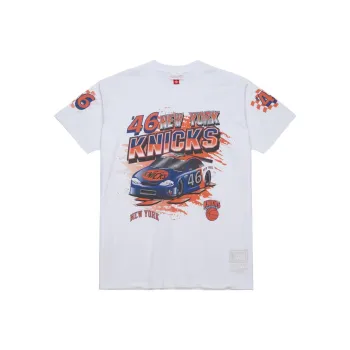 Mitchell & Ness x NBA New York Knicks T Shirt Men's White