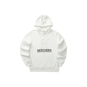 Skechers Diamond Series Sweatshirts Unisex Marshmallow White/0074