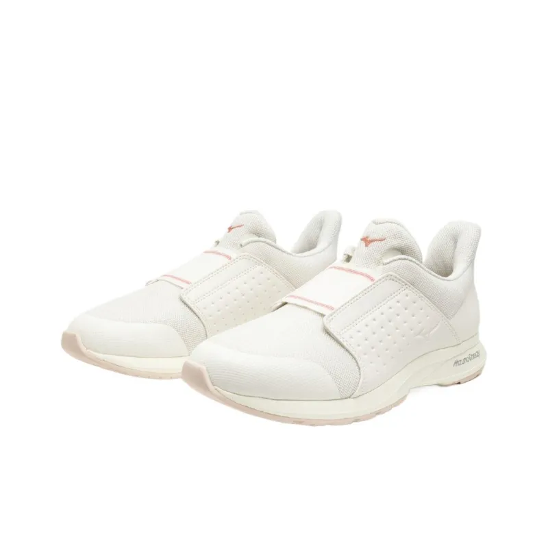 Mizuno MEasy Low Top Casual Shoes Women's White Pink-2