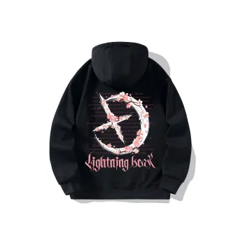 LIGHTNING BEAR Sweatshirt Unisex Black/White