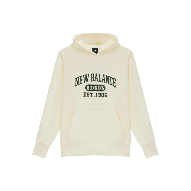 New Balance Sweatshirt Fall And Winter Unisex Ecru-0