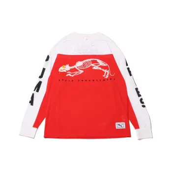 PUMA X Aries Mesh Long Sleeve Tee