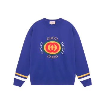 GUCCI Sweatshirts Men Blue