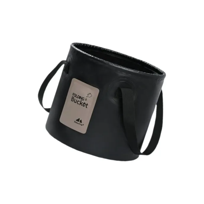 SHINETRIP Outdoor Water Equipment Bucket 10L Camping PVC Polyester Ф240MM*215MM-3