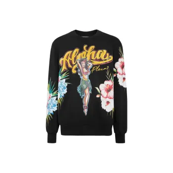 PHILIPP PLEIN Hawaii print Sweatshirt