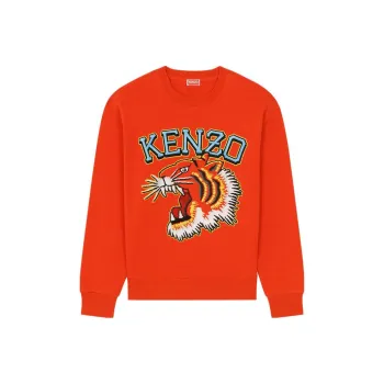 KENZO Sweatshirts Men Orange Red