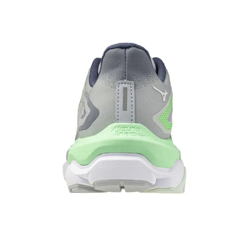 Mizuno WAVE HORIZON 8 Slip Resistant And Abrasion Resistant Support Low Top Running Shoes Men's Gray Green-3