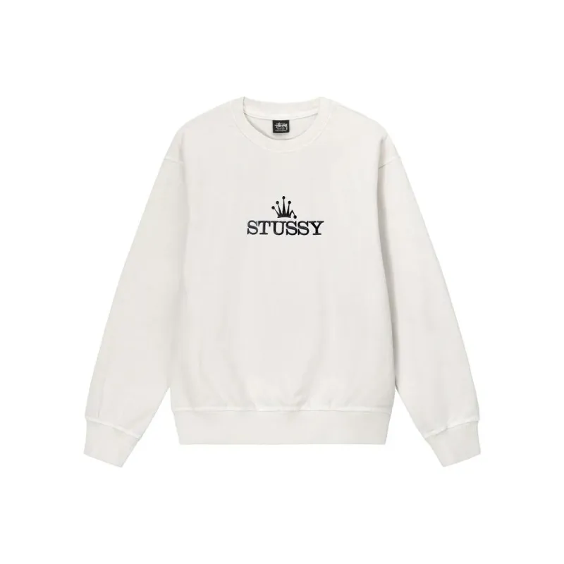 Stussy Glamour Pigment Dyed Crew-0