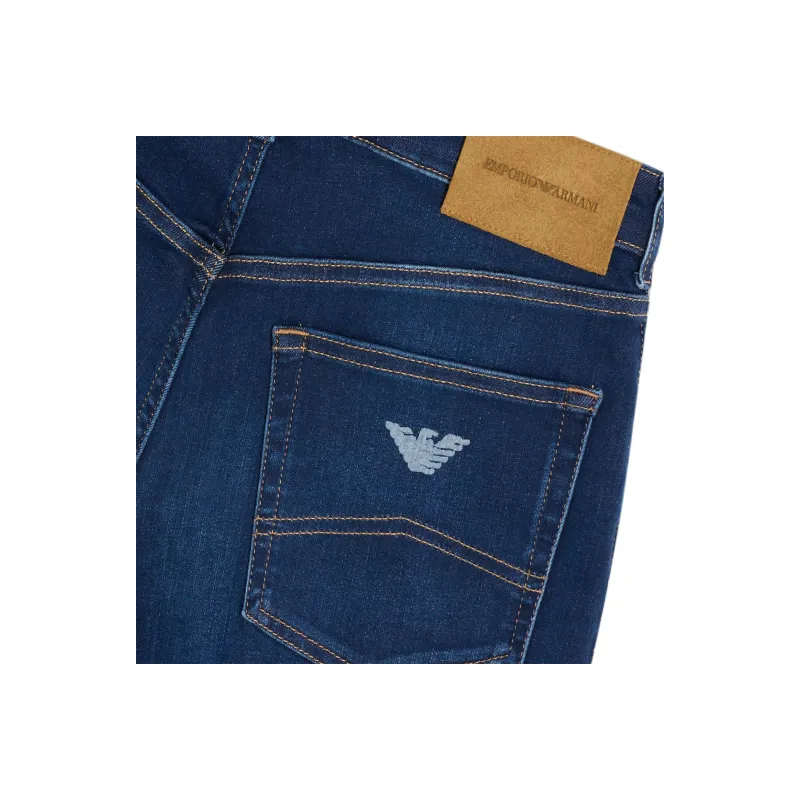 EMPORIO ARMANI Logo patch Jeans-1