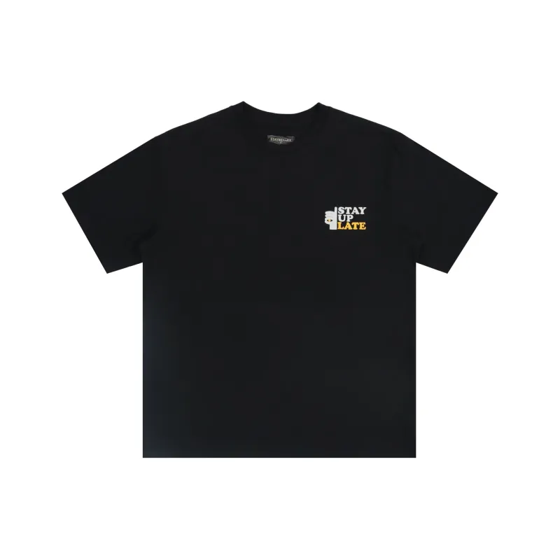 STAY UP LATE T Shirts Unisex-4