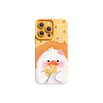 I Create My Art Silicone Material Camping Duck Phone Cases Compatible With Apple 11 16 Collection