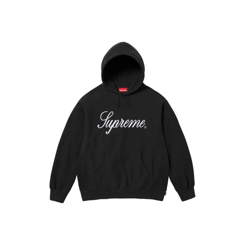 Supreme Raised Script Hooded Sweatshirt-3