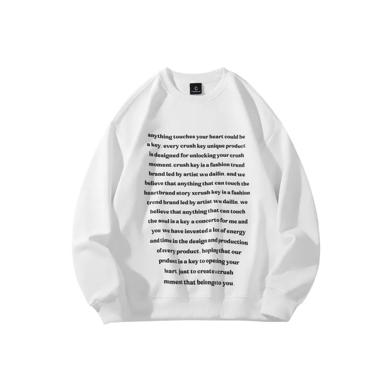 CRUSH KEY Sweatshirts Unisex-4