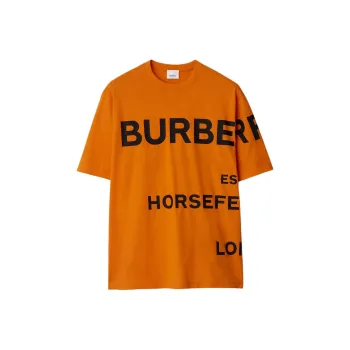 Burberry T Shirts Men Orange