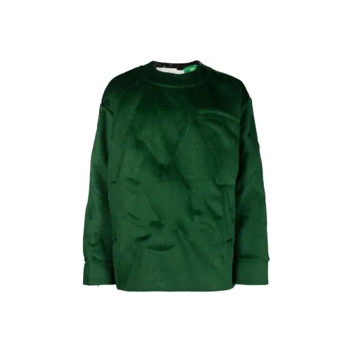 Hla High Heels Sweatshirts Men Green