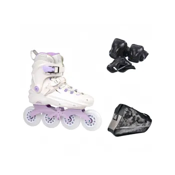 FLYING EAGLE Inline Skates PU PP Outdoor Unisex White Purple
