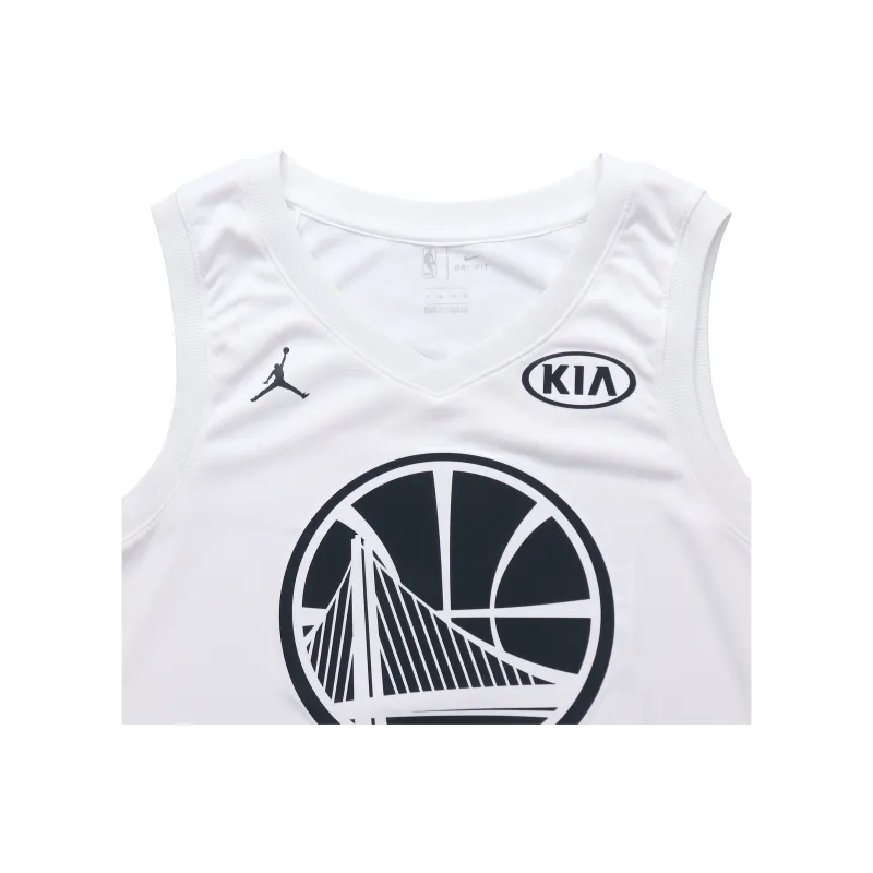 Jordan Basketball Jerseys Men's White-3
