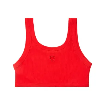 Baserange Ribbed Crop Top