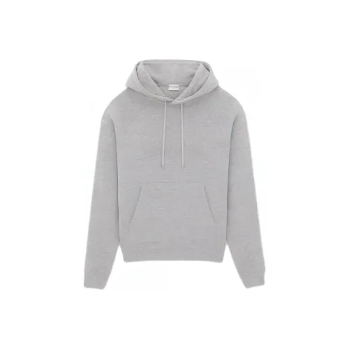 SAINT LAURENT Logo Embroidered Hoodie