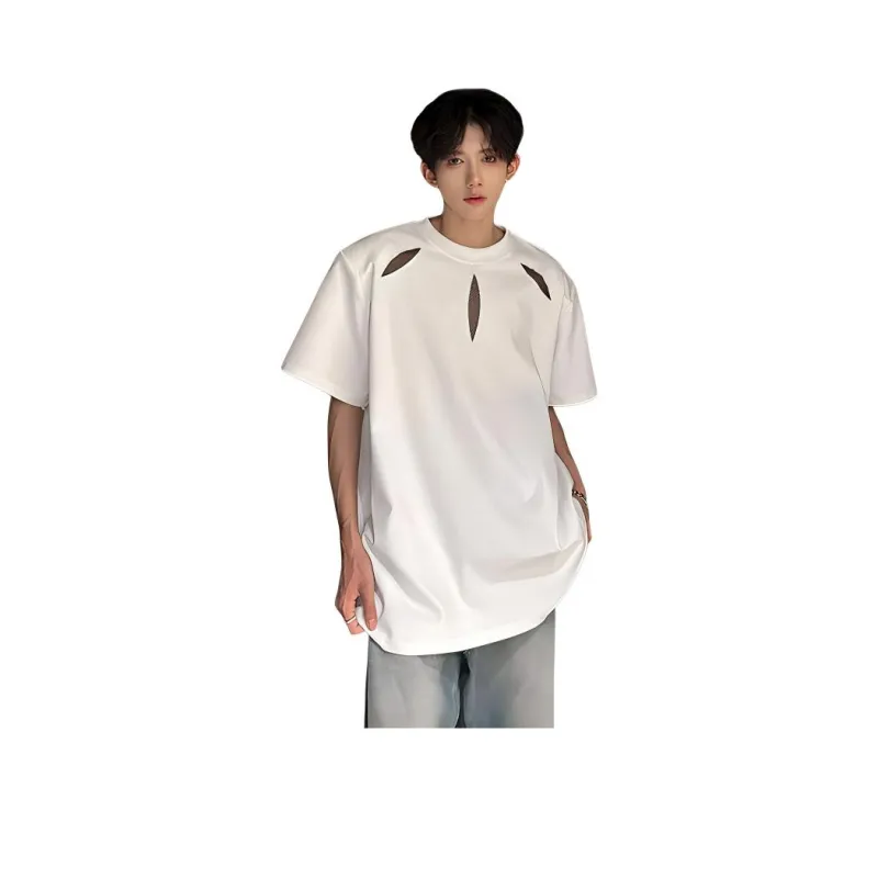 WELTER EXPERIMENT Minimalist Style Basic T Shirt Unisex-3