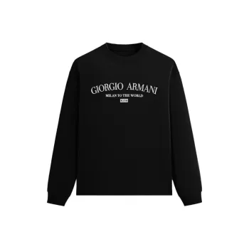 KITH X Giorgio Armani Long Sleeve Tee