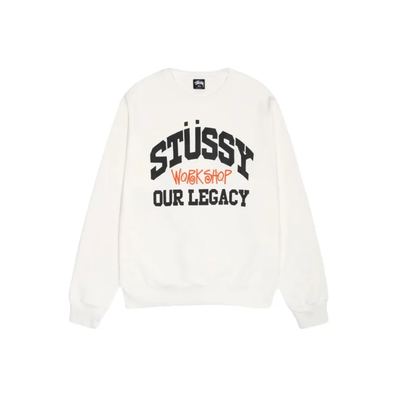 Stussy X Our Legacy Ol Collegiate Pigment Dyed Crewneck-3