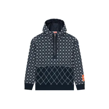 KENZO Stitch Detailed Hoodie