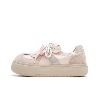 UNCLEWEN Rainbow Bean Slip Resistant, Lightweight, And Breathable Low Top Trendy Casual Skateboard Shoes Women's