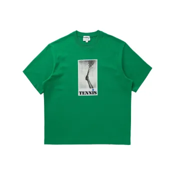 LACOSTE Tennis print T shirt