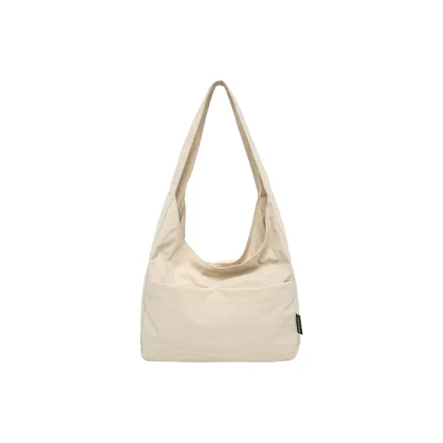 GOBLIN SHARKS 1759 Nylon Shoulder Bag Medium Size Unisex White/Black/Orange/Green