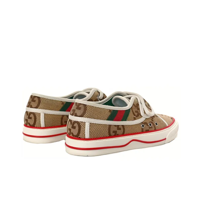 GUCCI Tennis 1977 Stylish Skateboarding Shoes Men's Ebony-2
