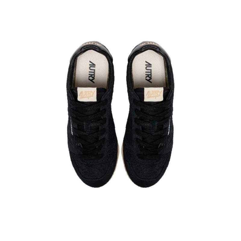 AUTRY WINDSPIN Anti Slip Wear Resistant Low Top Casual Shoes Men's Black-3