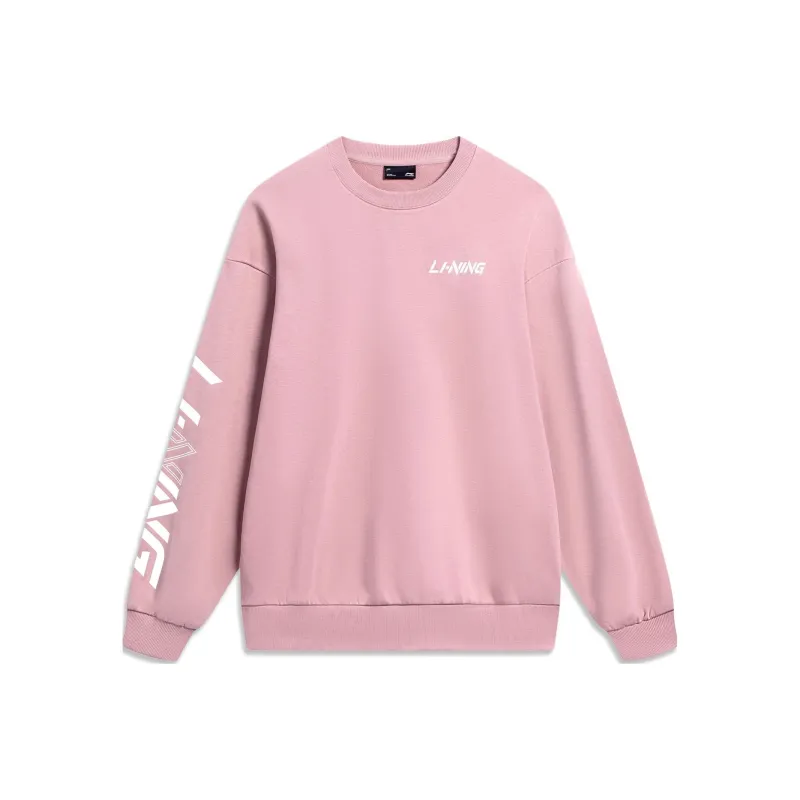 LiNing Sports Fashion Collection Sweatshirt Unisex Pink-0