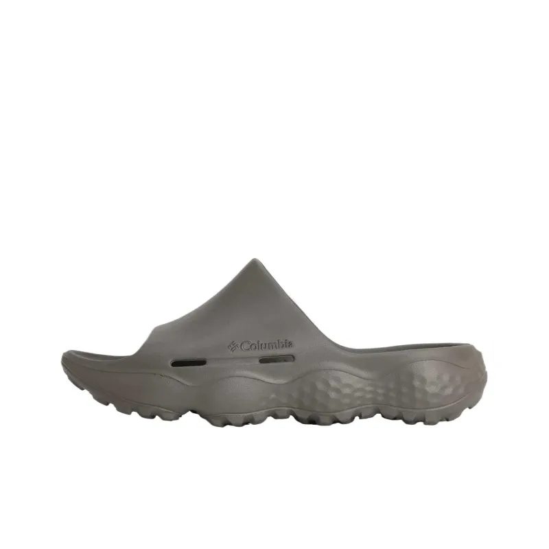 Columbia Thrive Slide Slippers Men's Lime Gray-0