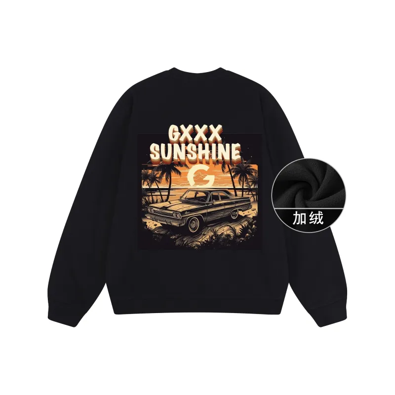 GXXX Pullover Crew Neck Sweatshirt Unisex-15