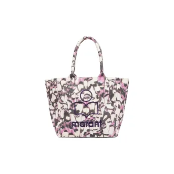 ISABEL MARANT Canvas Tote Bag, Shopping Bag, Handbag, Shoulder Bag Small Size Women's Pink