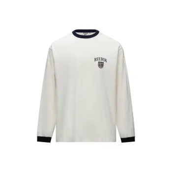 Reebok T Shirts Unisex Ecru