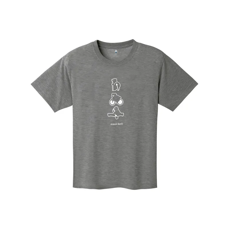 MONTBELL T Shirts Unisex-2
